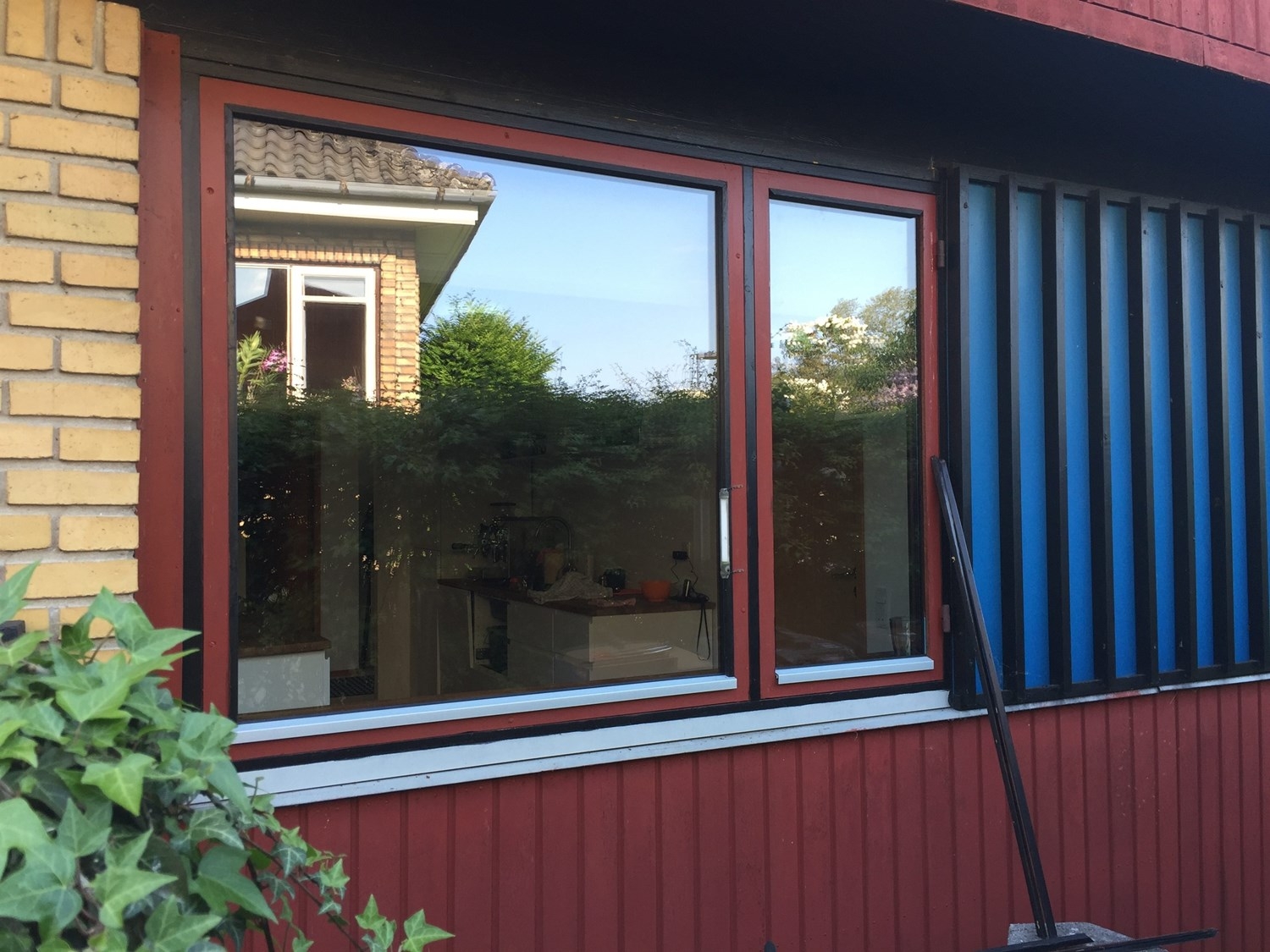 Udskiftning af termoruder og energiruder i facadevindue i Roskilde